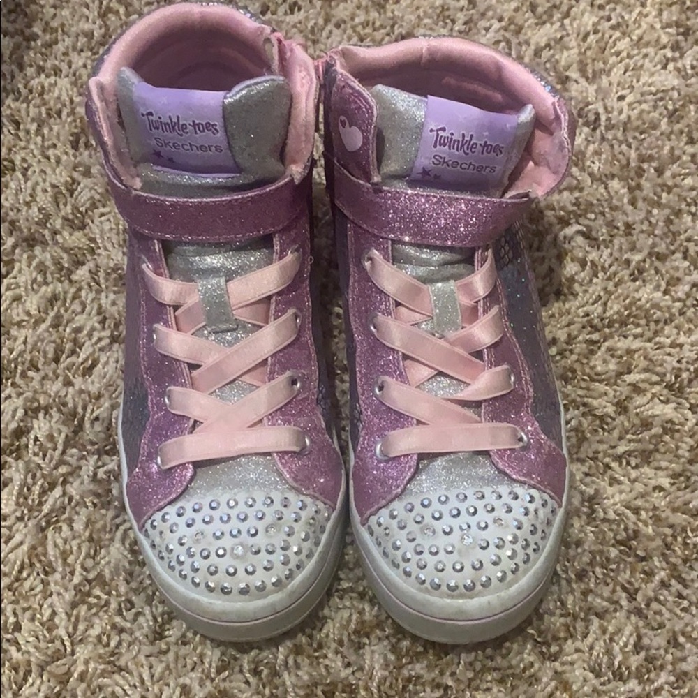 Twinkle toes sketchers barely worn size 2